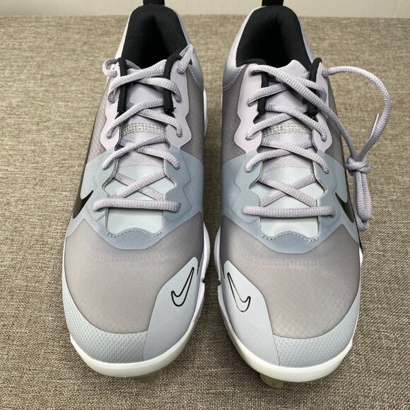 Nike Force Zoom Trout 9 Pro Baseball Cleats Men\'s 8 Pewter Wolf Grey FB2907-002 main image 7